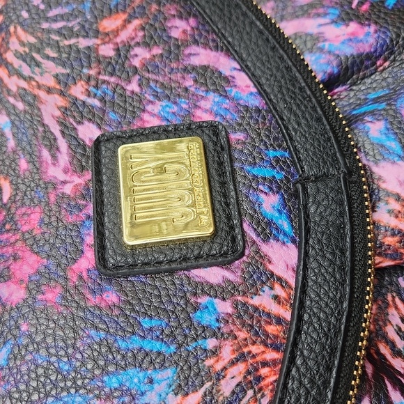 Juicy by Juicy Couture Handbag Purse Multi Color  Crown - Picture 3 of 9